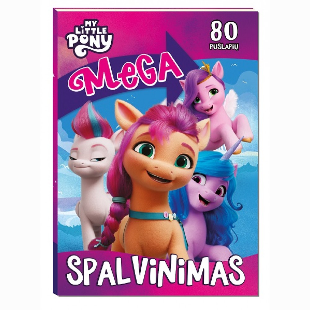 My Little Pony. Mega spalvinimas