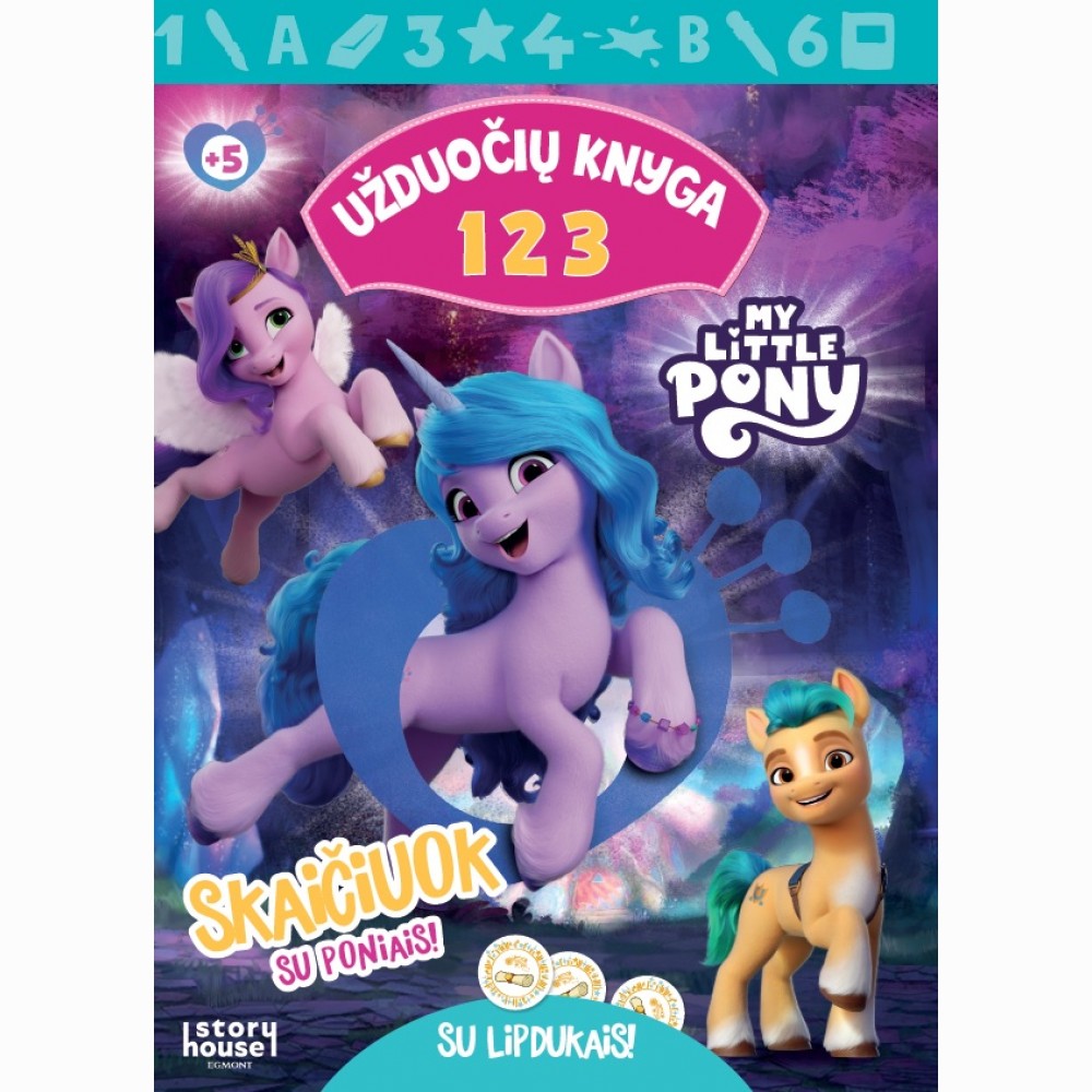 My Little Pony. Užduočių knyga 123