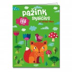 Pažink skaičius su lapiuku Pūkiu