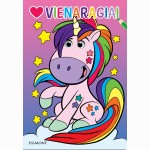 Vienaragiai. Spalvinimo knyga