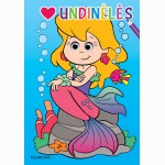 Undinėlės. Spalvinimo knyga