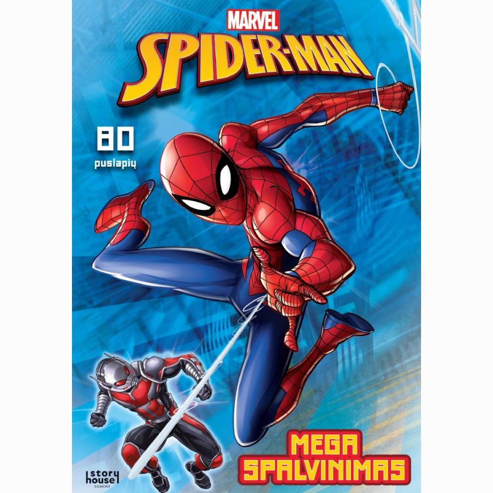 Spider man. Mega spalvinimas