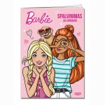 Barbie. Spalvinimas su lipdukais