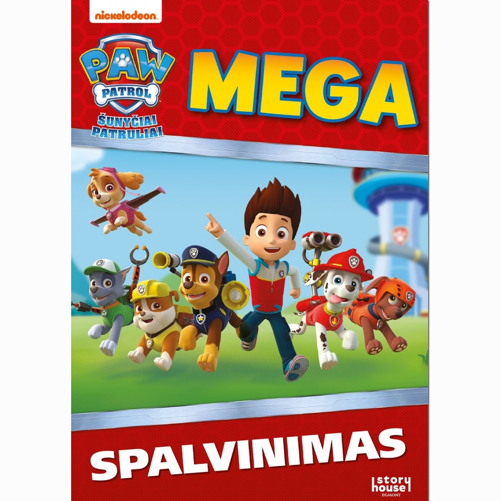 Šunyčiai Patruliai. Mega spalvinimas
