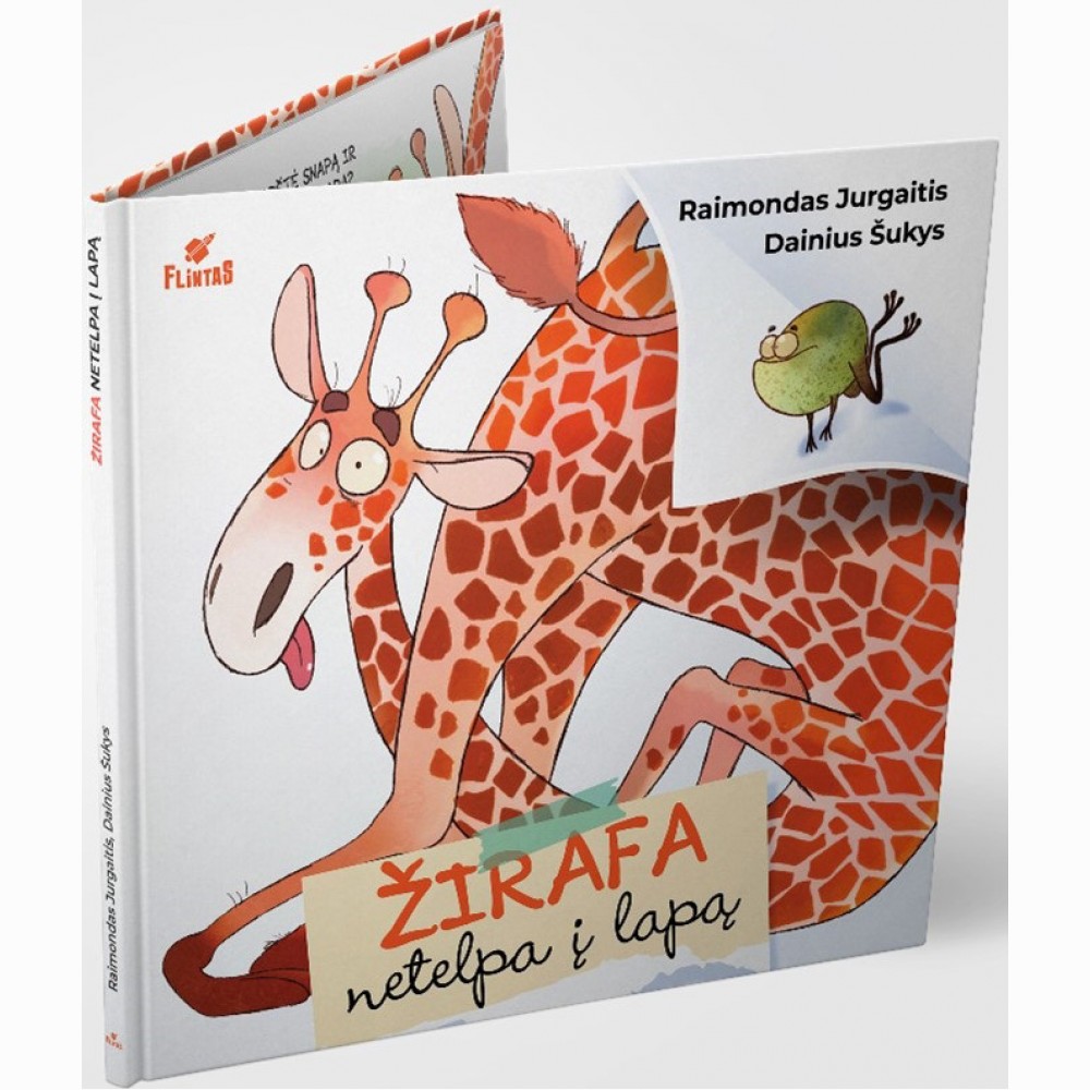 Žirafa netelpa į lapą