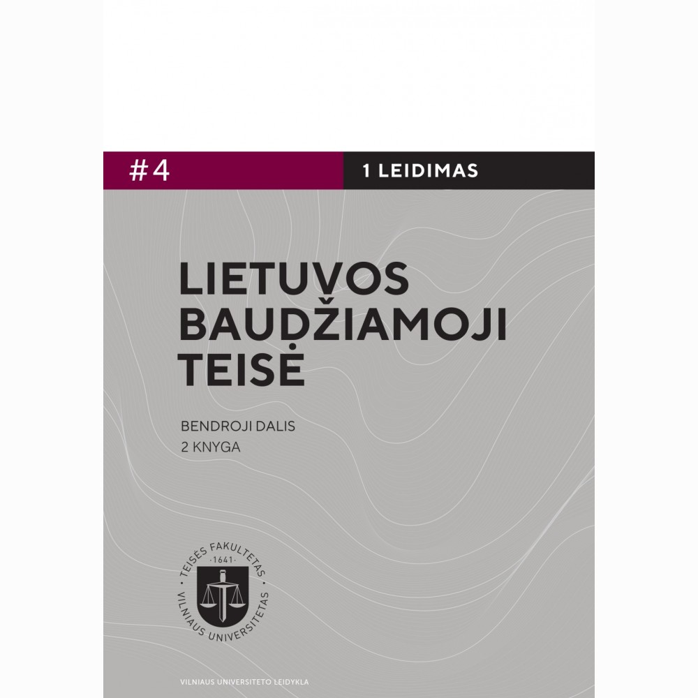 Lietuvos baudžiamoji teisė. Bendroji dalis. 2 knyga