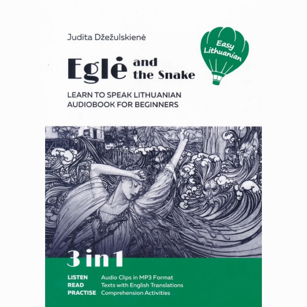 Eglė and the Snake. Learn to speak Lithuanian audiobook for beginners