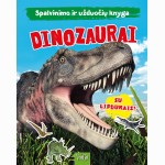 Spalvinimo ir užduočių knyga. Dinozaurai.