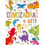 Dinozaurai ir kiti (su lipdukais)