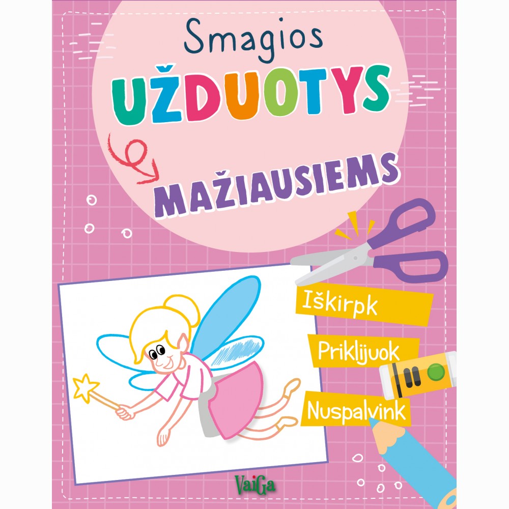Smagios užduotys mažiausiems. Fėjos