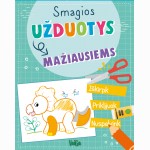 Smagios užduotys mažiausiems. Dinozauras