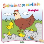 Spalvinimas su vandeniu. Mažyliai