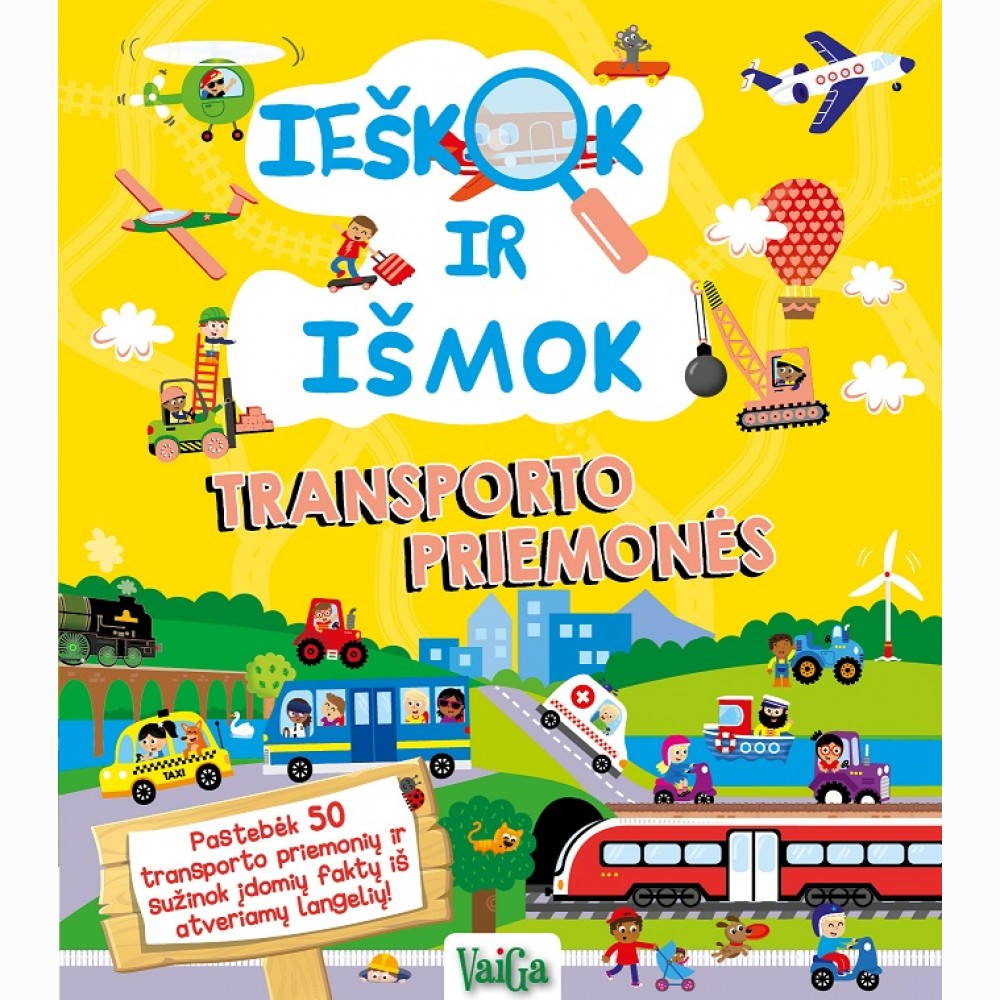 Ieškok ir išmok. Transporto priemonės