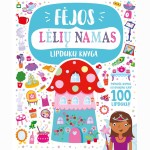 Fėjos. Lėlių namas.  Lipdukų knyga