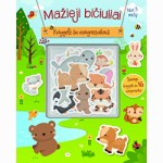 Mažieji bičiuliai. Knygelė su magnetukais