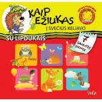 Kaip ežiukas į svečius keliavo. Su lipdukais