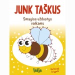 Junk taškus. Smagios užduotys vaikams. Geltonoji knygelė