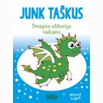 Junk taškus. Smagios užduotys vaikams. Mėlynoji knygelė