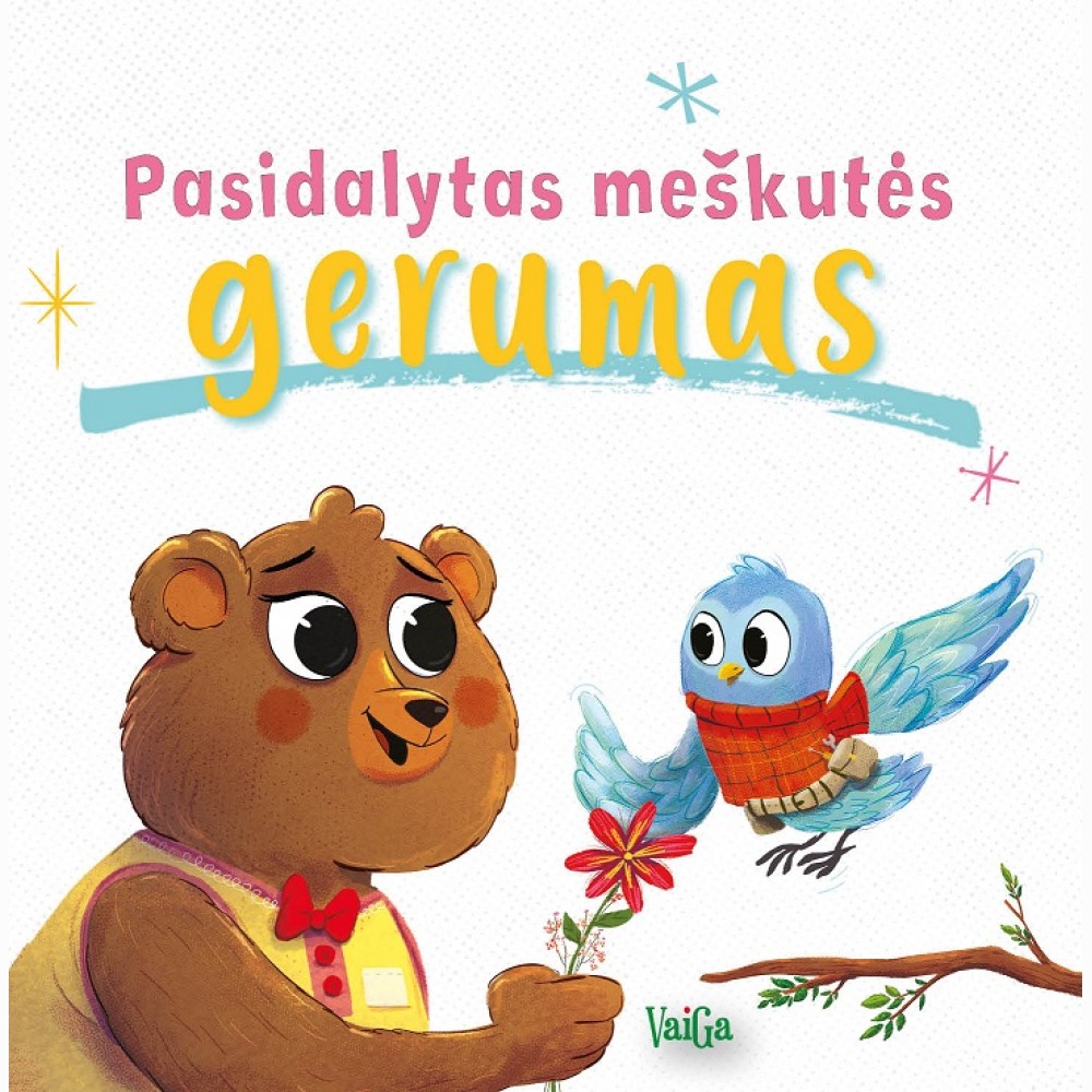 Pasidalytas meškutės gerumas