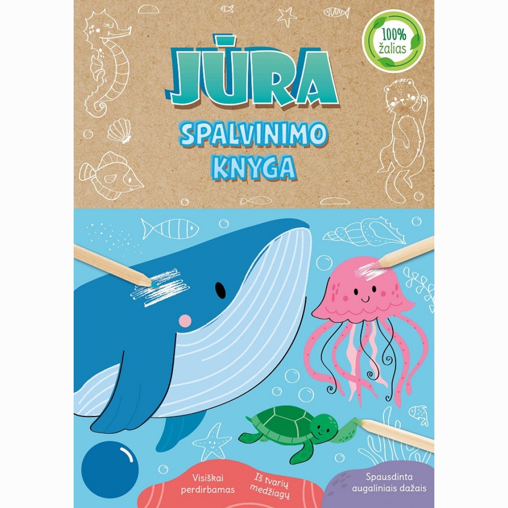 Jūra. Spalvinimo knyga