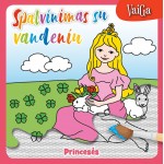 Princesės. Spalvinimas su vandeniu