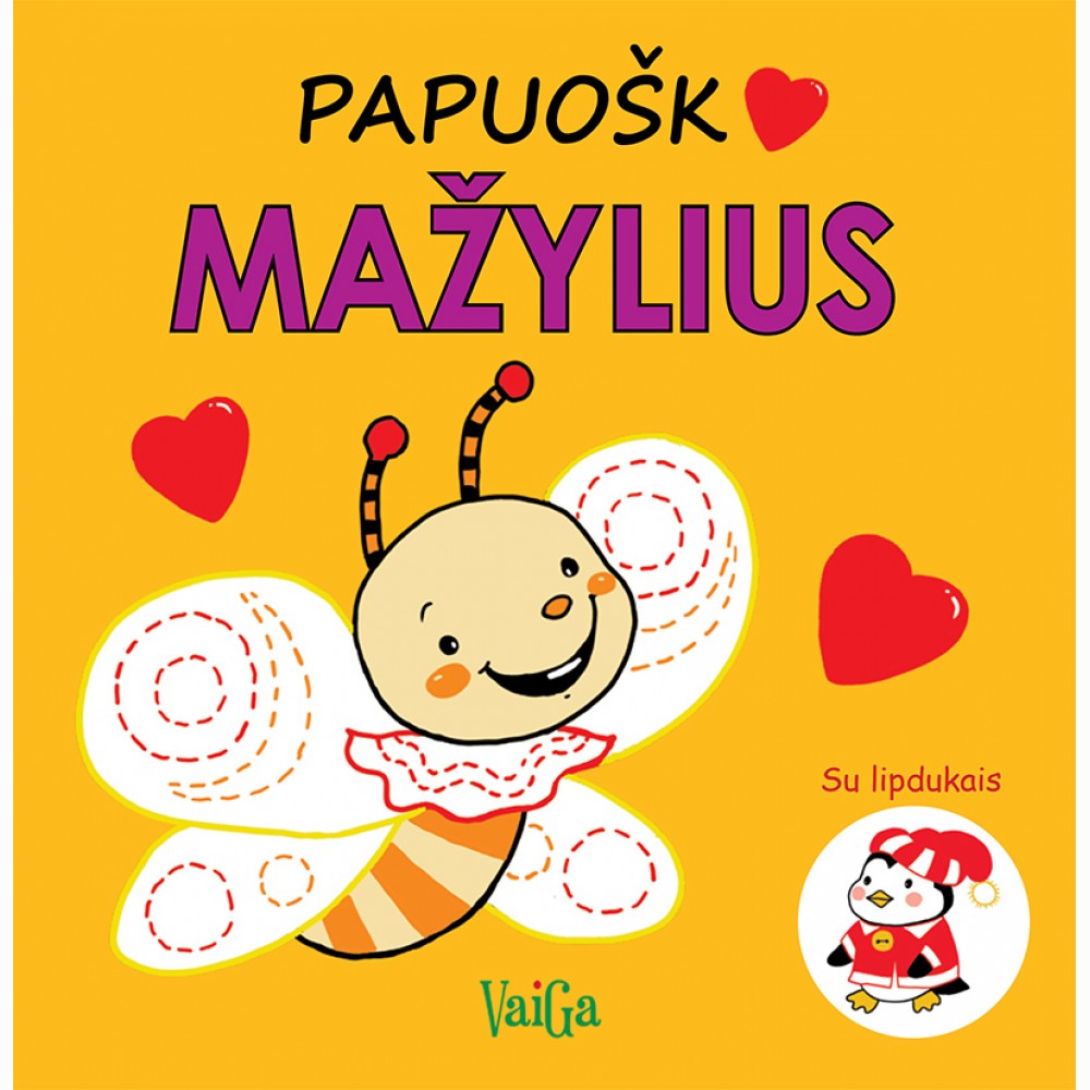 Papuošk mažylius. Su lipdukais