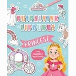 Nuspalvink lipdukus. Princesės