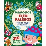 Pirmosios Elfo Kalėdos. Veiklos knyga su lipdukais