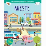Mieste. Smagi knygelė su magnetukais