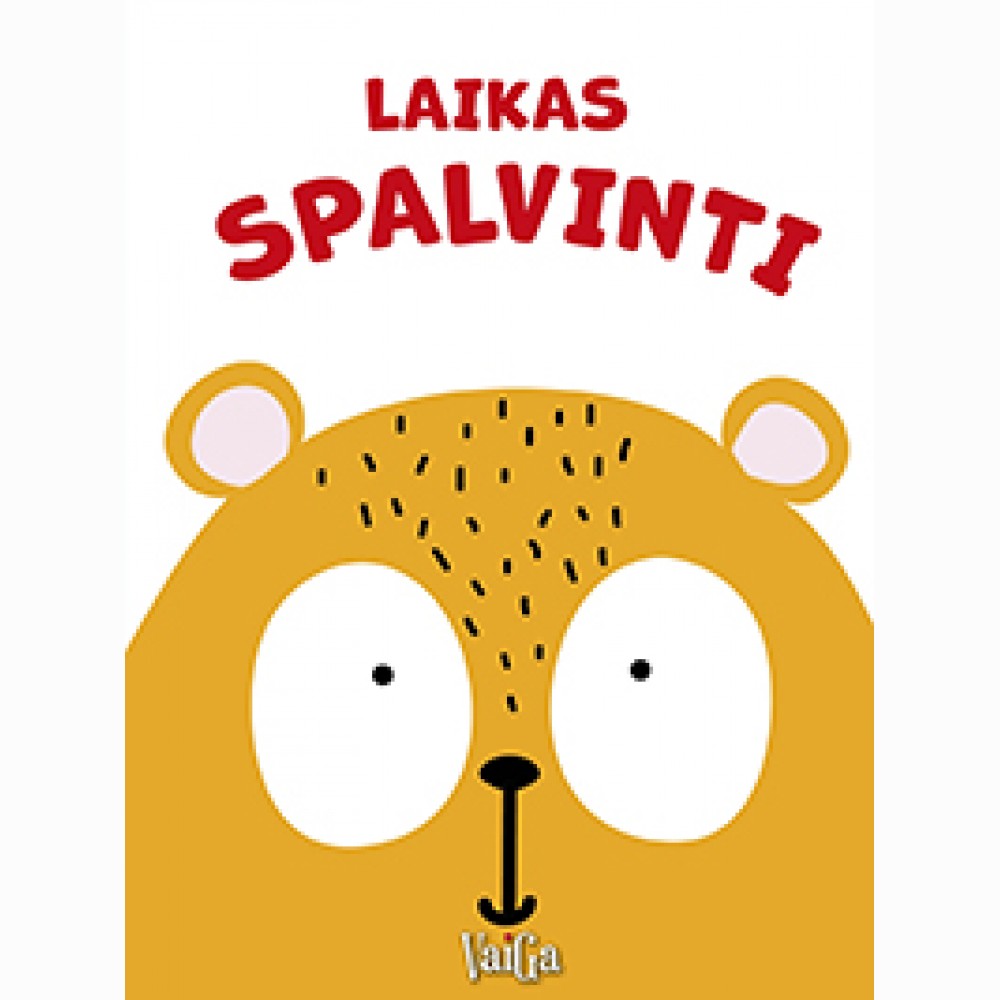 Laikas spalvinti. Meškiukas