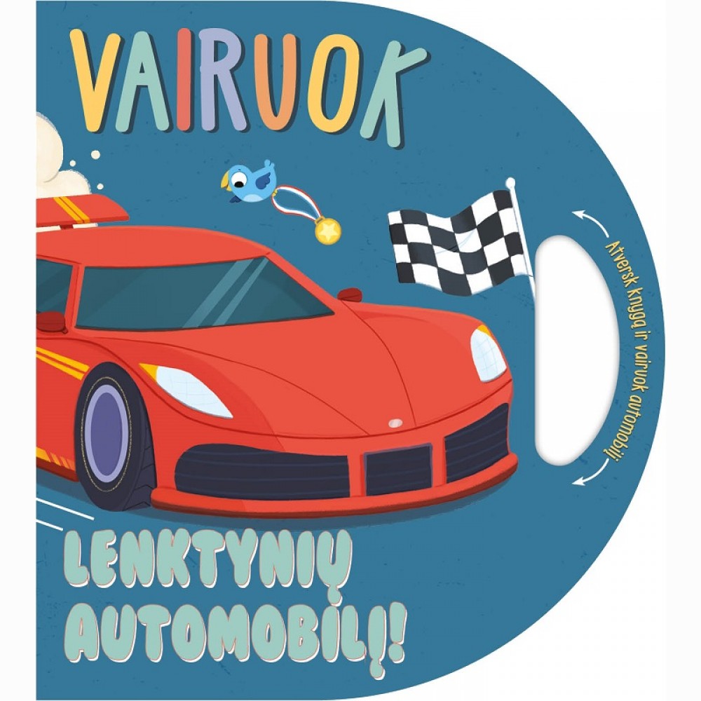 Vairuok lenktyninį automobilį