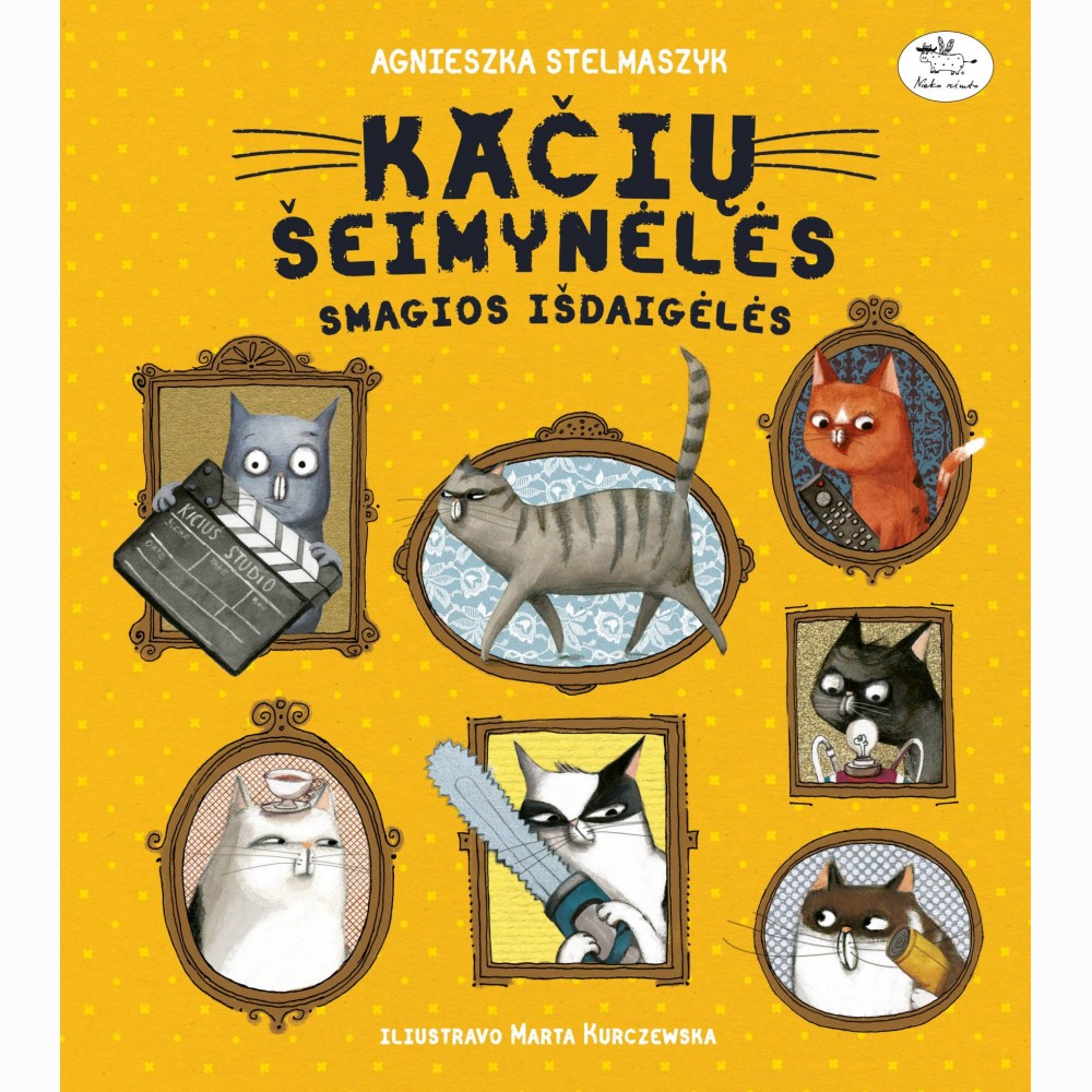 Kačių šeimynėlės smagios išdaigėlės