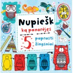 Nupiešk ką panorėjęs: 5 paprasti žingsniai