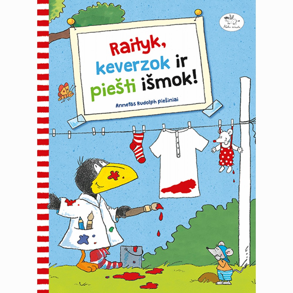 Raityk, keverzok ir piešti išmok!