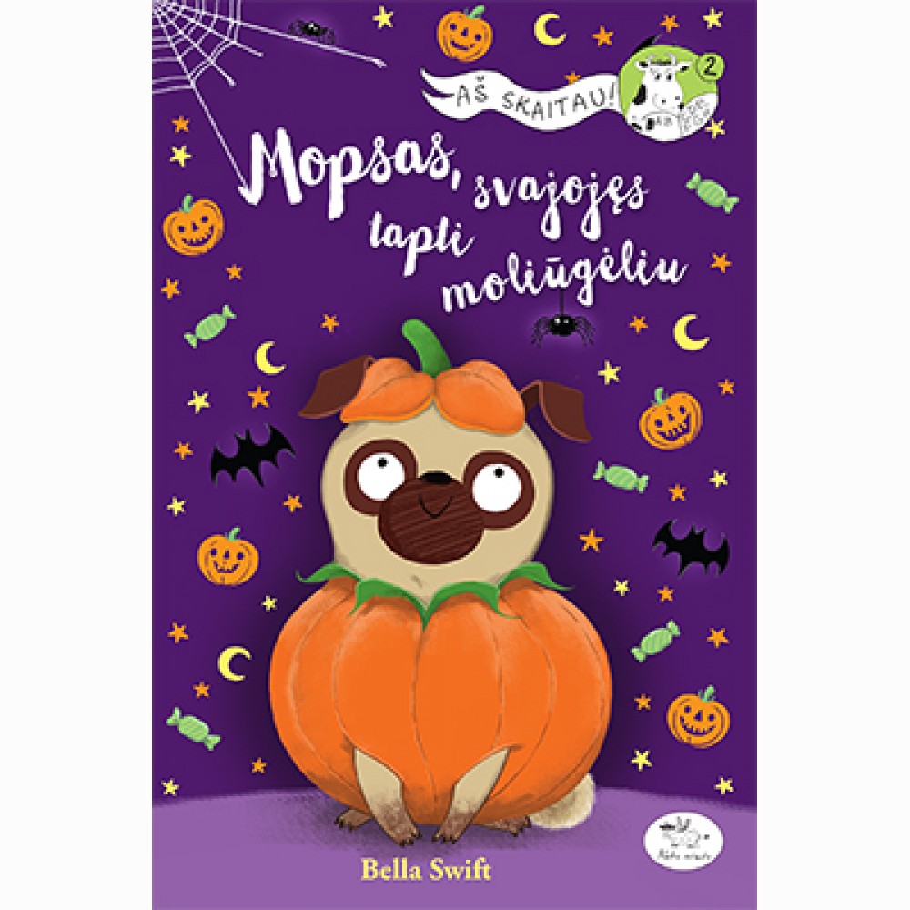 Mopsas, svajojęs tapti moliūgėliu