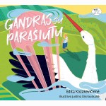 Gandras su parašiutu