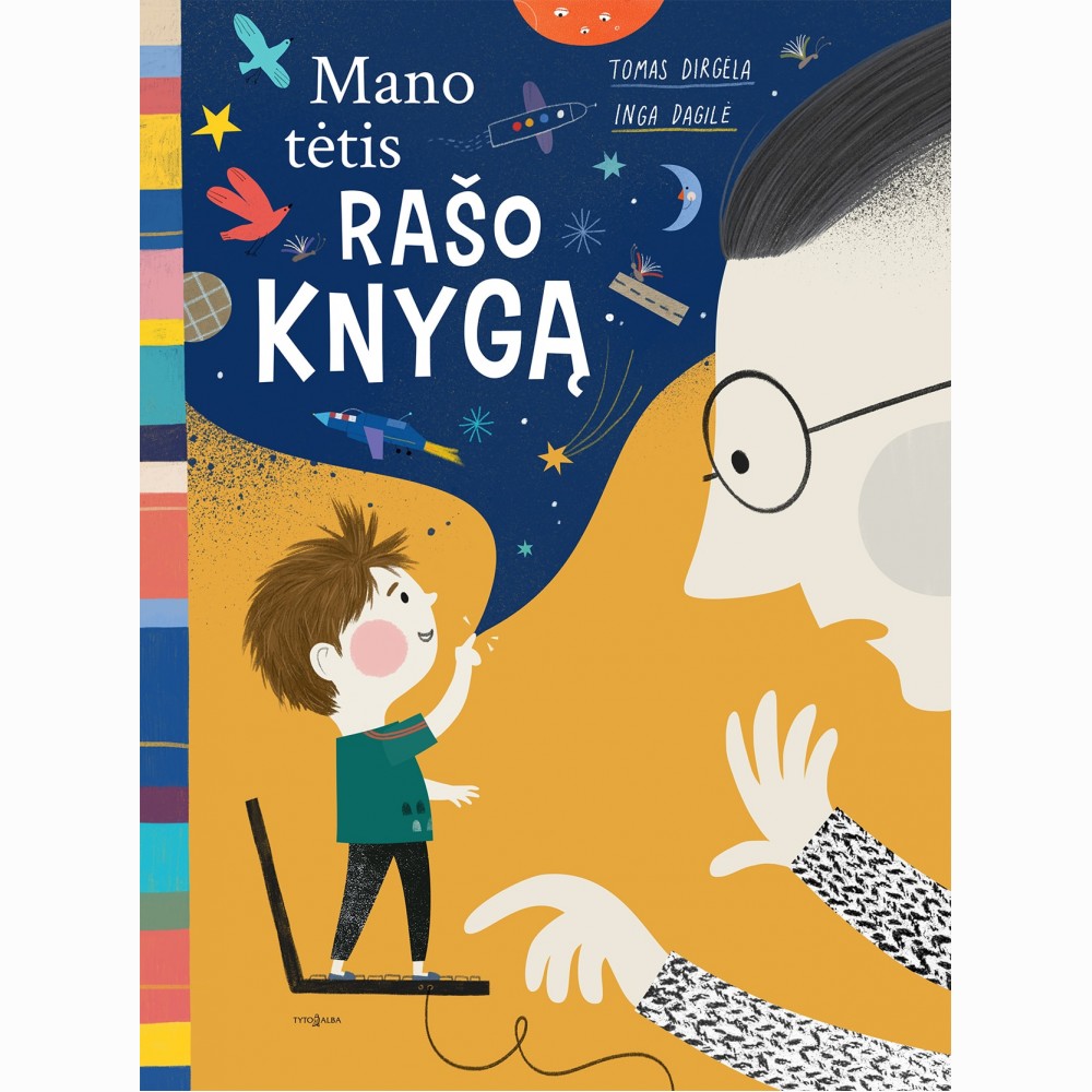 Mano tėtis rašo knygą