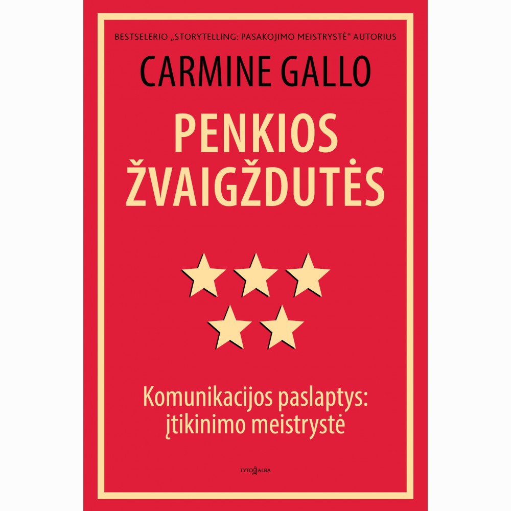 PENKIOS ŽVAIGŽDUTĖS. Komunikacijos paslaptys: įtikinimo meistrystė.