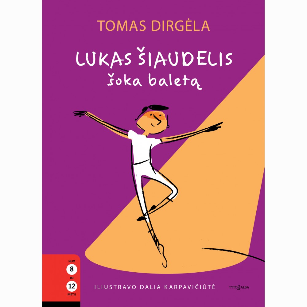 Lukas Šiaudelis šoka baletą