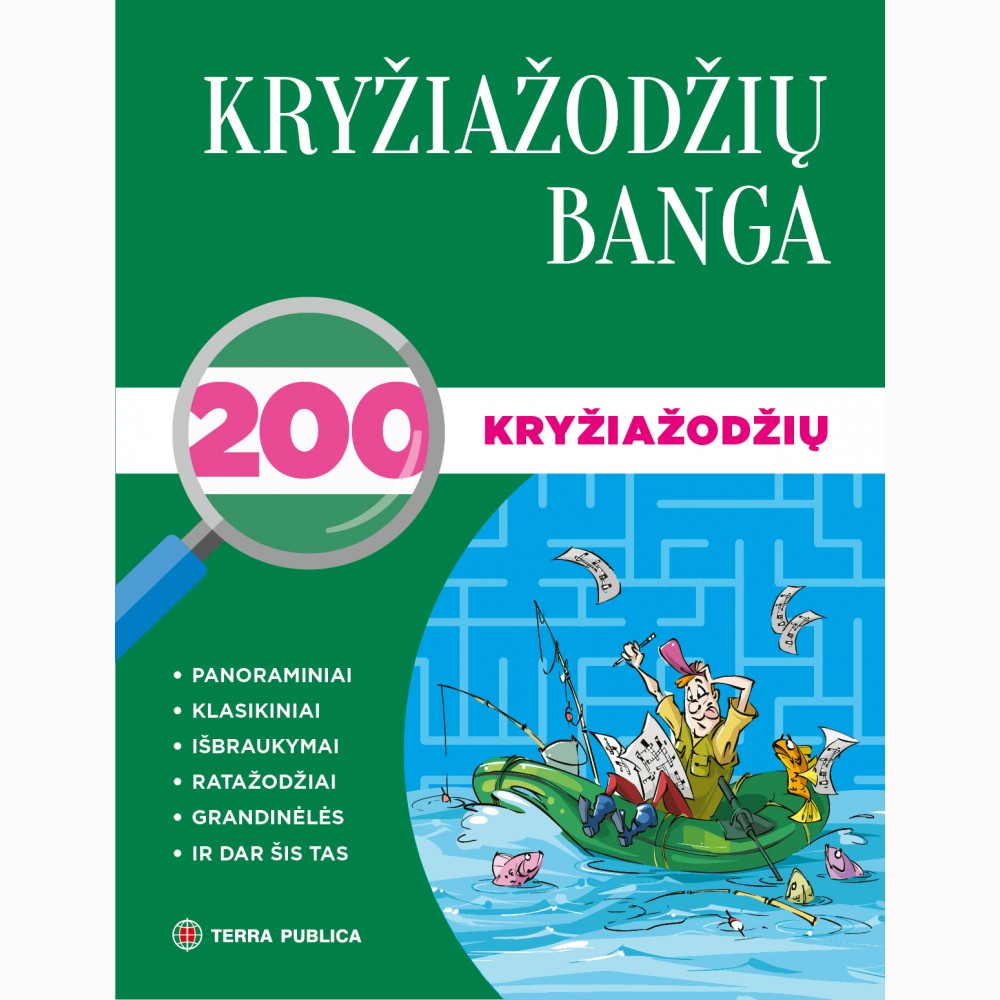 Kryžiažodžių banga. 200 kryžiažodžių