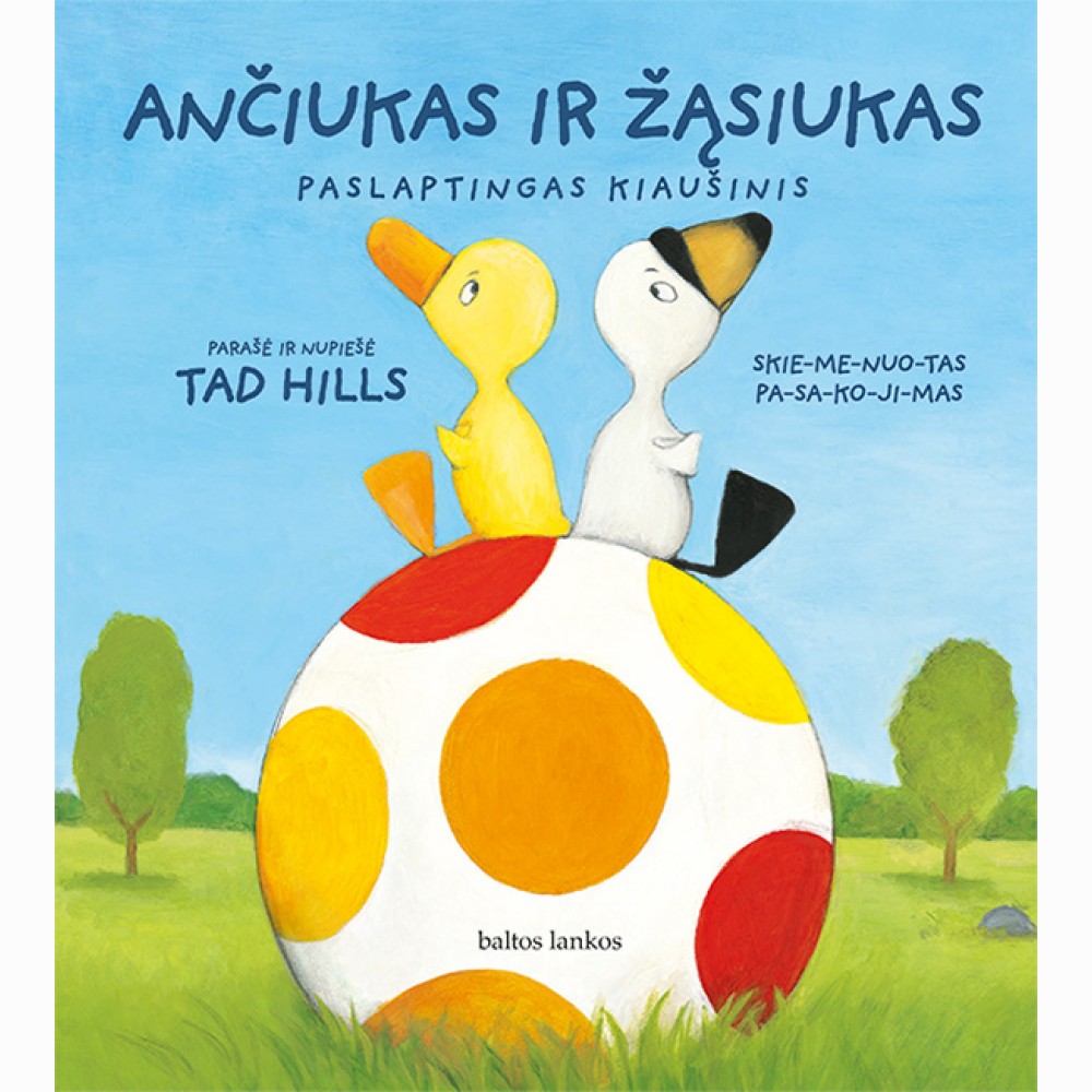 Ančiukas ir Žąsiukas. Paslaptingas kiaušinis