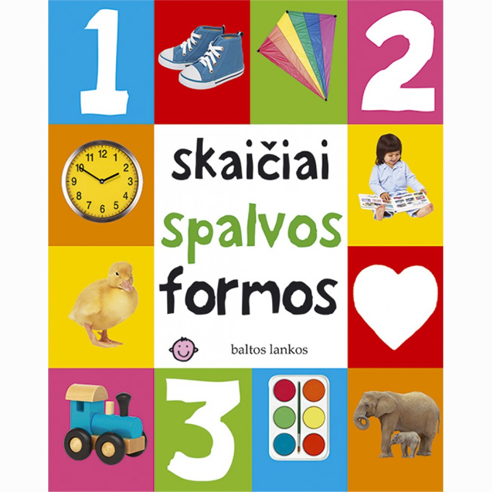 Skaičiai, spalvos, formos