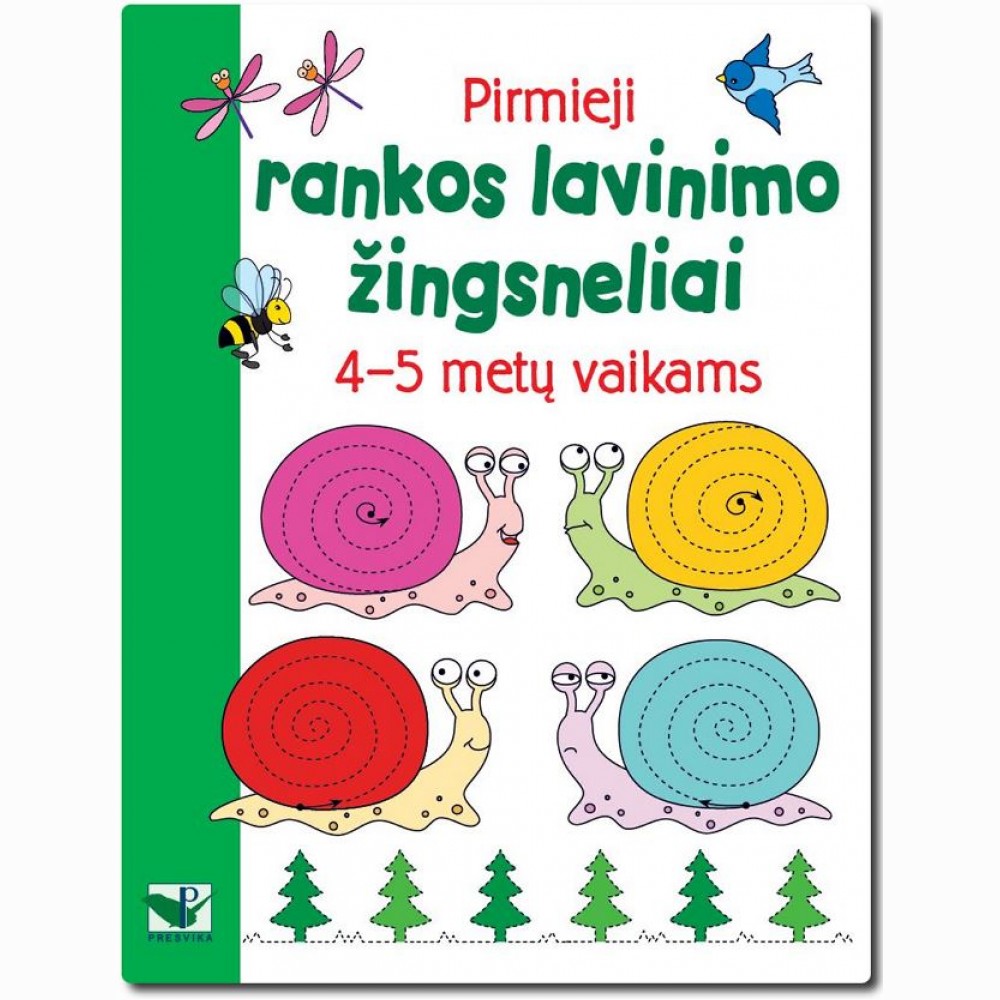 Pirmieji rankos lavinimo žingsneliai 4-5 m. vaikams