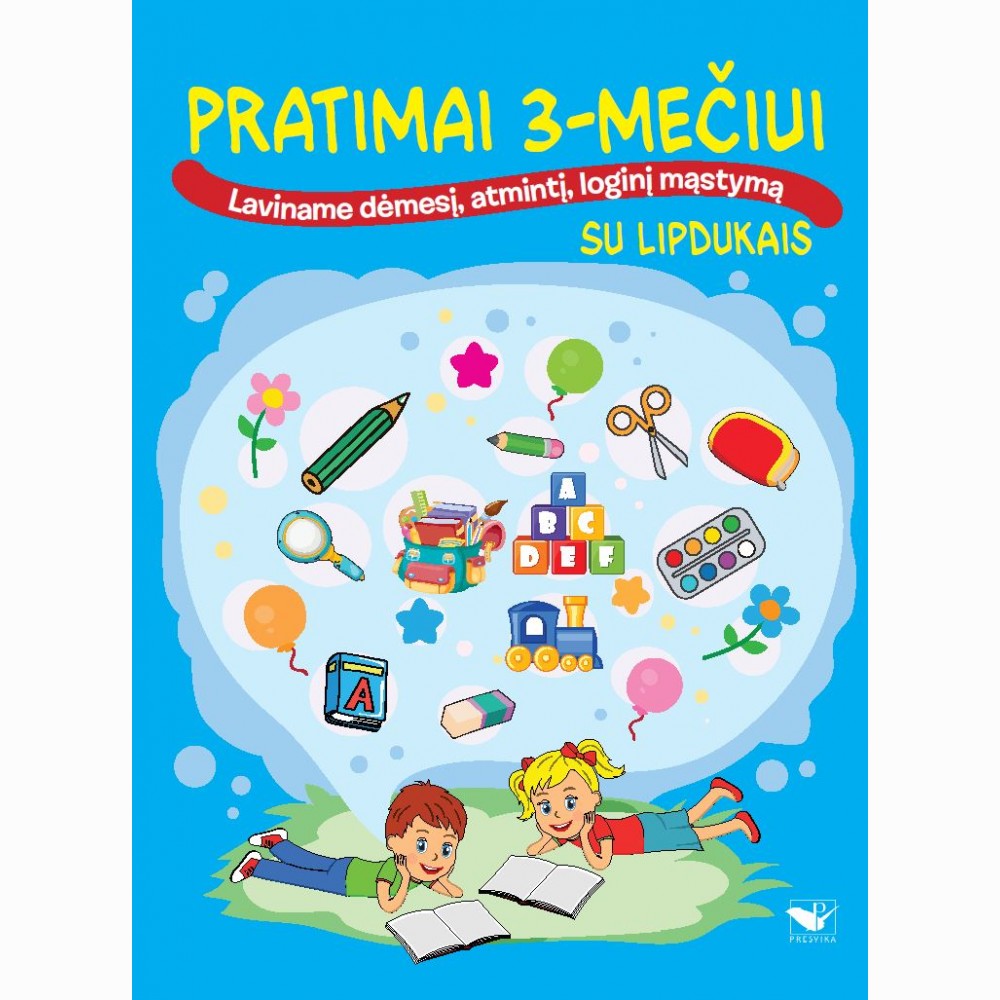 Pratimai 3-mečiui su lipd.Laviname dėmesį, atmintį, loginį mąstymą