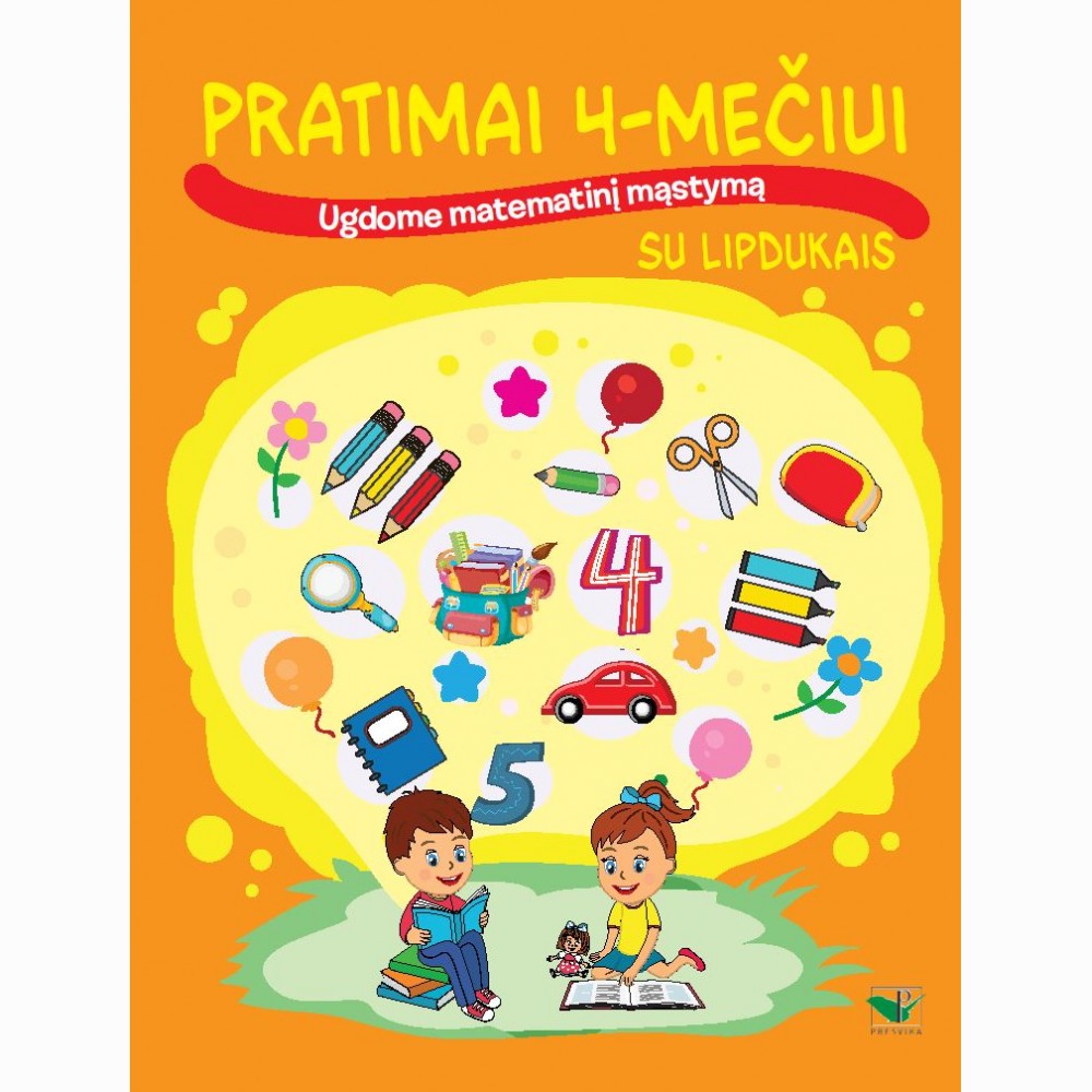 Pratimai 4-mečiui su lipd.Ugdome matematinį mąstymą