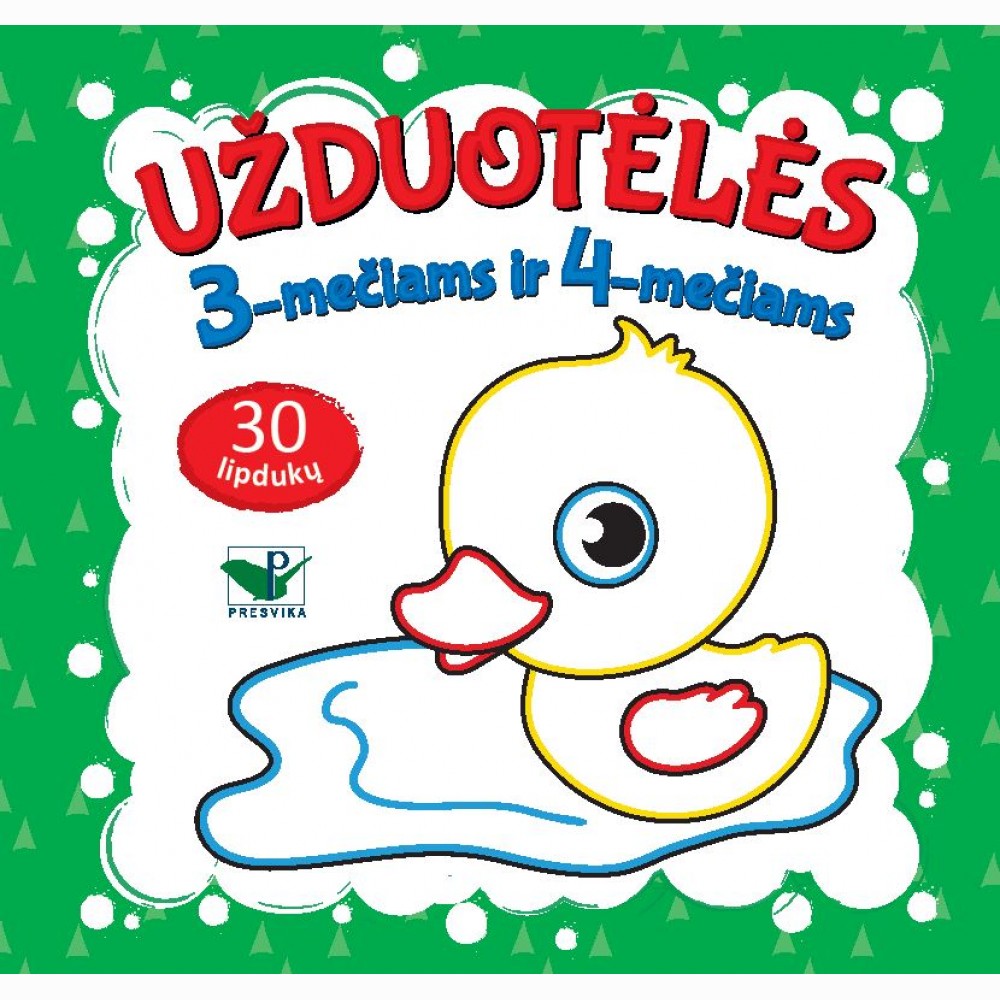 Užduotėlės 3-mečiams ir 4-mečiams