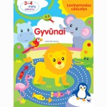 Lavinamosios užduotys 3-4 metų vaikams. GYVŪNAI