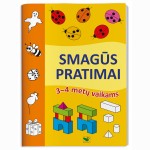 Smagūs pratimai 3-4 metų vaikams