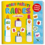 Noriu pažinti raides. 4-5 metų vaikams. Užduotėlės su karpymo elementais