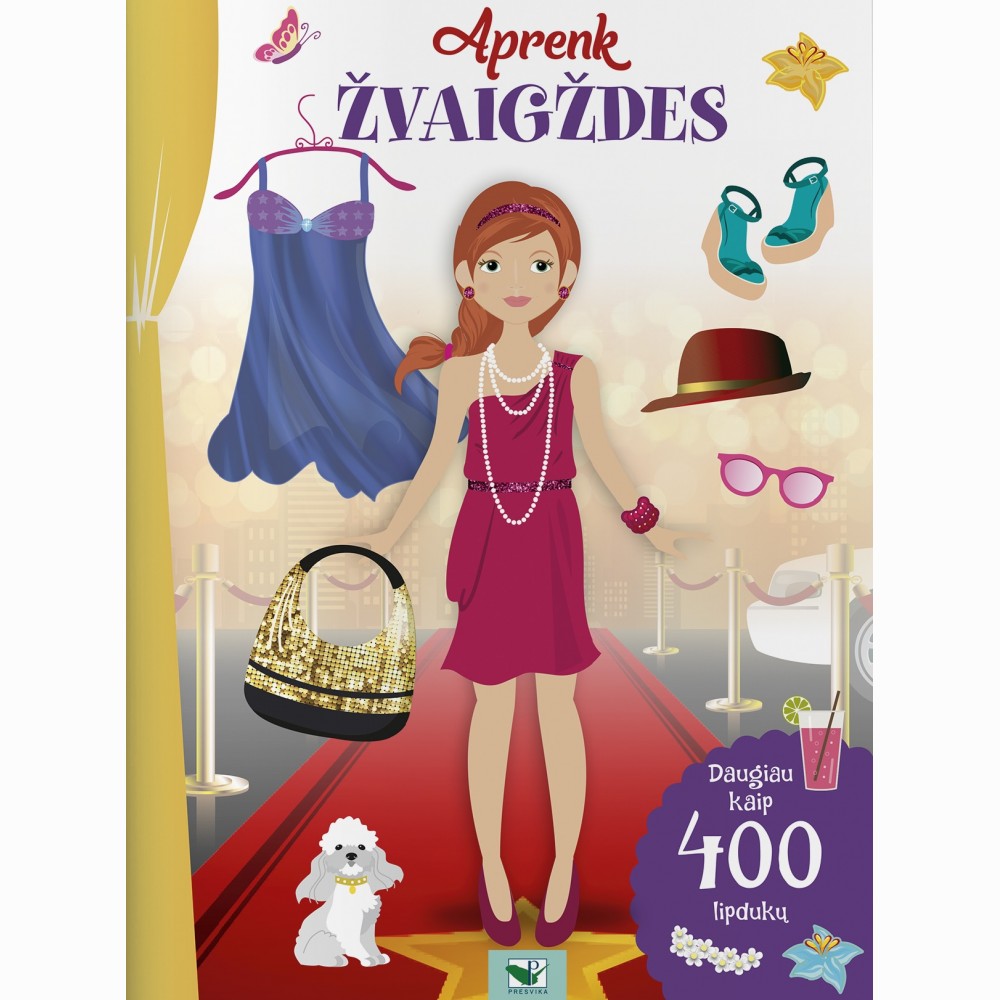 Aprenk žvaigždes. Daugiau kaip 400 lipdukų